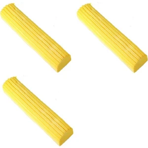 Kelebek Sıkma Mekanizmalı Mikrofiber Yedek Mop Süngeri 3'lü