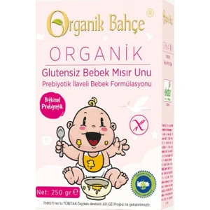 Organik Bahçe Organik Glutensiz Bebek Mısır Unu 250 gr
