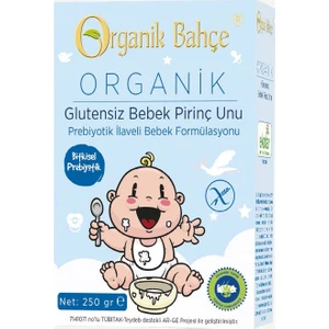 Organik Bahçe Organik Glutensiz Bebek Pirinç Unu 250 gr
