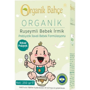 Organik Bahçe Organik Ruşeymli Bebek Irmik 250 gr