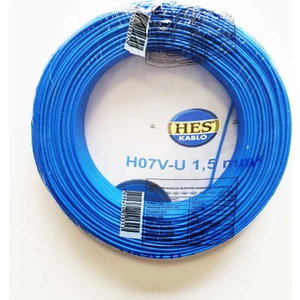 Nya Kablo Tek Damar Mavi 100 m 1,5 mm