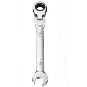 Mafsallı Cırcır Kombine Anahtar 12 mm