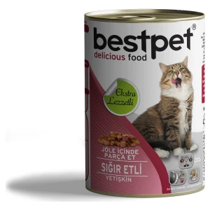 Sığır Etli Yetişkin Kedi Konservesi 415 g 20 Adet