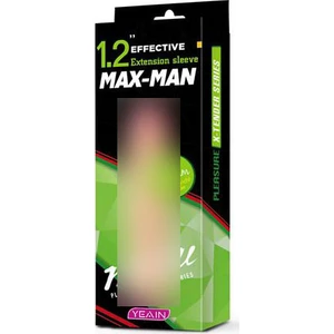Yeain Max Man 2.5cm Uzatmalı Realistik Dokuda Penis Kılıfı - 912