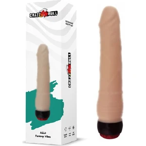 Crazy Bull 17 cm Titreşimli Realistik Dildo Vibratör Penis