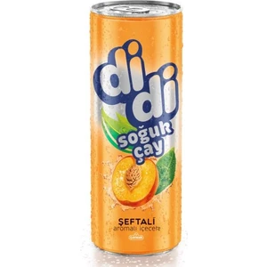 Didi Soğuk Çay Şeftali Aromalı Içecek 250 Ml. 24 Adet