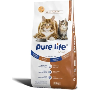 Pure Life Tavuk Etli Yetişkin Kedi Maması 15 kg