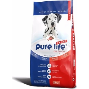 Pure Life Prime Biftekli Yetişkin Köpek Maması 15 kg