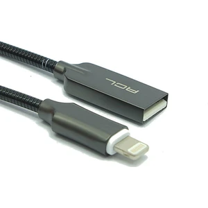 Lightning Metal Şarj Kablo Füme