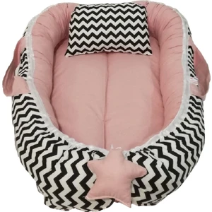 Başkaya Shopping Babynest Bebek Uyku Yatağı ve Yastağı %100 Pamuk