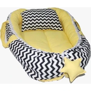Başkaya Shopping Babynest Bebek Uyku Yatağı ve Yastağı %100 Pamuk