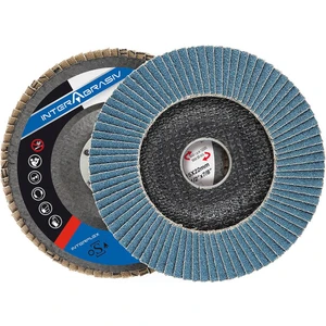 Zirkonyum Zc 721x Zirkonyum Flap Disk Zımpara 80 Kum 115 mm Çap 20 Adet
