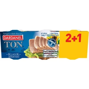 Ton Balığı Bitkisel Yağlı 2+1 160 gr 12'li Set