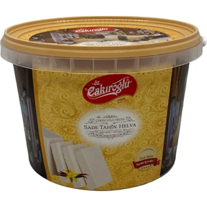 Öz Çakıroğlu Tahin Helvası Sade 2800 gr