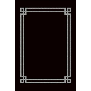 Italia Black  80 × 150 cm Minimalist Halı