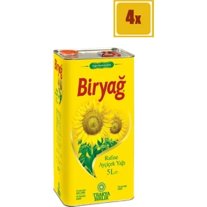 Ayçiçek Yağı 5 Lt 4'lü Set