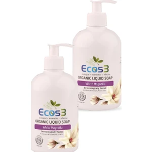 Organik Sıvı Sabun Beyaz Manolya 2’li Set (2 x 500 ml )