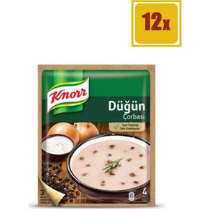 Klasik Düğün 72 gr Çorba 12'li Set