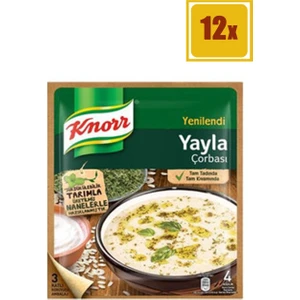 Yayla 74 gr Çorba 12'li Set