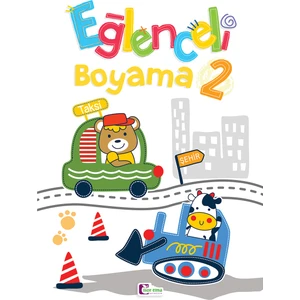 Eğlenceli Boyama Kitabı 2-Zarife Üspolat 32 Sayfa