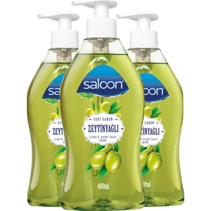 Sıvı Sabun 400 ml Zeytinyağlı x 3'lü Paket