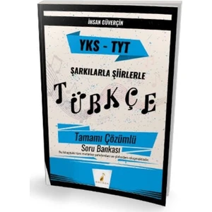 Pelikan Yayınları YKS TYT Şarkılarla Şiirlerle Türkçe Tamamı Çözümlü Soru Bankası