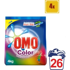 Matik Color 4 kg Toz Çamaşır Deterjanı 4'lü Set