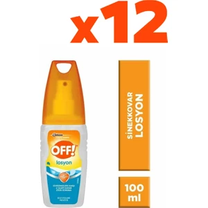 Off Aqua Sinek Kovar Losyon 100 ml Sprey 12'li Set