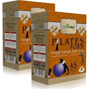 Pilates Plates Form Çayı - 45 Süzen Poşet x 2 Adet