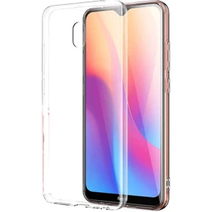 Tekno Grup Xiaomi Redmi 8A Kılıf Darbe Emici Süper Silikon Kılıf Şeffaf
