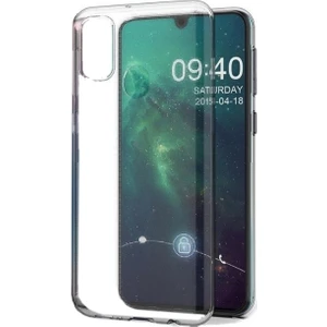 Tekno Grup Samsung Galaxy M30S Kılıf Darbe Emici Süper Silikon Kılıf Şeffaf