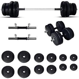 Borçinspor 65 kg Halter-Dambıl Seti Ağırlık Seti Vücut Geliştirme Seti