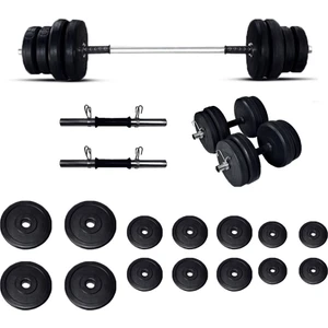 Borçinspor 75 kg Halter-Dambı Seti Ağırlık Seti Vücut Geliştirme Seti