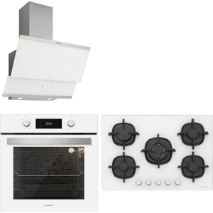 Beyaz Cam Ankastre Set Bo6504W01 - Cs5364W01 - 3420