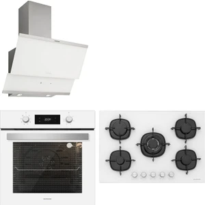 Beyaz Cam Ankastre Set Bo6504W01 - Cs5365W01 - 3420