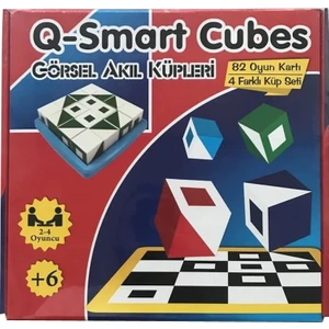 Q-Bitz Görsel Beceri Küpleri Akıl ve Zeka Oyunu Smart Cubes