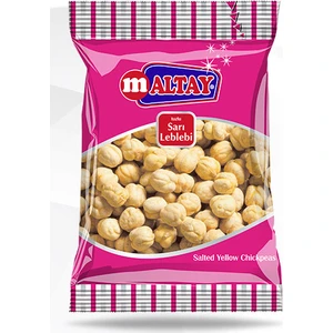 - Sarı Leblebi - Tuzlu 90 gr 5 Adetli Kutusu
