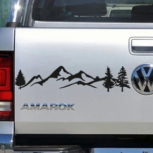 Melek - Off Road Dağ Araba Sticker. Oto Sticker 45 x 12 cm Siyah