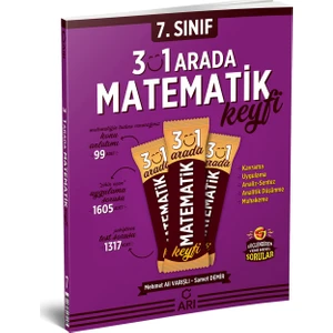 Arı Yayıncılık Matemito 7.Sınıf 3’ü 1 Arada Matematik Keyfi