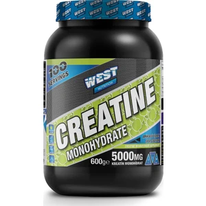 West Nutrition Creatine Monohydrate 600 gr 100 Servis Yeşil Elma Aromalı