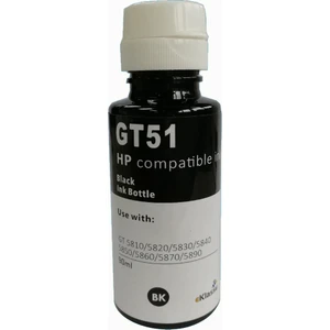 HP GT51 UYUMLU Mürekkep - Siyah
