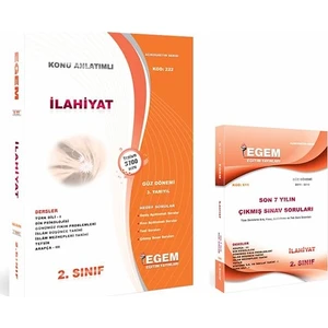 Egem Eğitim Yayınları İlahiyat 2. Sınıf Güz Konu Anlatımlı Soru Bankası+Çıkmış (6 Yıl)