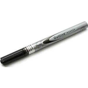 Outline Marker Davetiye Kalemi Siyah
