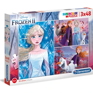 Frozen 2 Puzzle 3 x 48 Parça