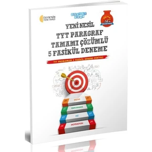 Akıllı Adam TYT Paragraf Tamamı Çözümlü 5 Fasikül Deneme