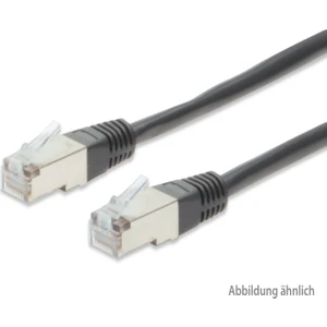 CAT.5e Crossover Patch Kablo S/STP Zırhlı AWG 26 5 m - Siyah