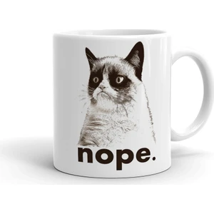 İyi Fikirler Grumpy Kedi Seramik Kupa Bardak