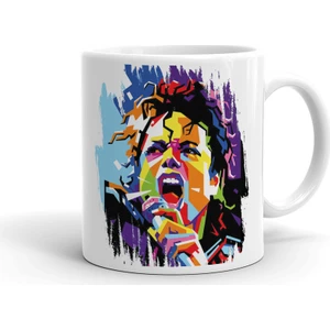 İyi Fikirler Michael Jackson Seramik Kupa Bardak