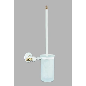 Saray Banyo Artemis Beyaz Gold Klozet Fırçası