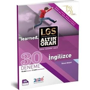 Lgs Altın Oran  İngilizce 30 Deneme